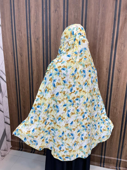 ফুল বডি কভারেজ জর্জেট হিজাব ( ফ্রি ইনার ক্যাপ)