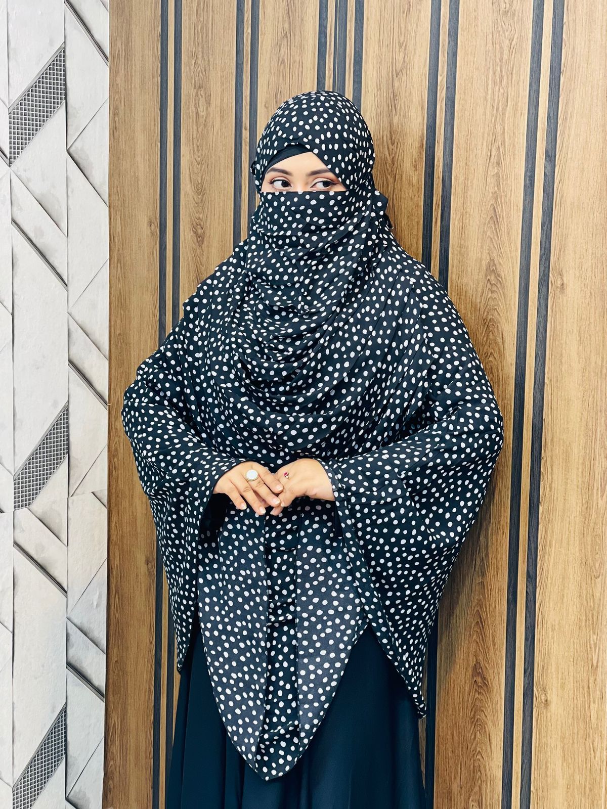 ফুল বডি কভারেজ জর্জেট হিজাব ( ফ্রি ইনার ক্যাপ)