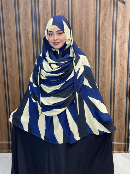 ফুল বডি কভারেজ জর্জেট হিজাব ( ফ্রি ইনার ক্যাপ)