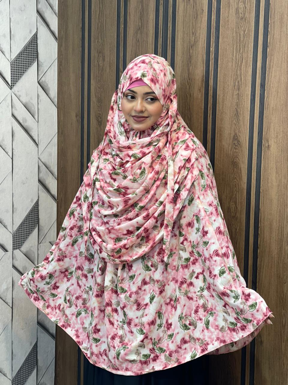 ফুল বডি কভারেজ জর্জেট হিজাব ( ফ্রি ইনার ক্যাপ)