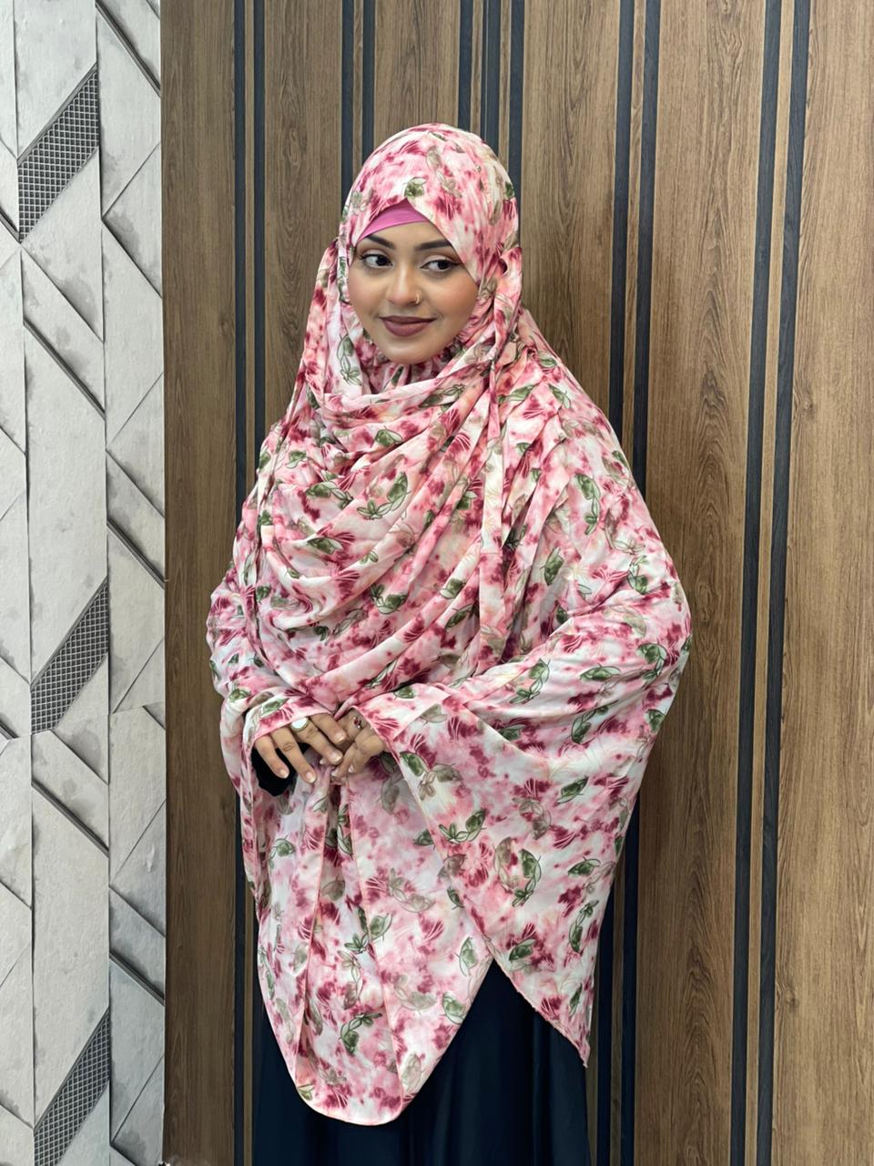 ফুল বডি কভারেজ জর্জেট হিজাব ( ফ্রি ইনার ক্যাপ)