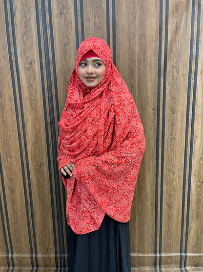 ফুল বডি কভারেজ জর্জেট হিজাব ( ফ্রি ইনার ক্যাপ)