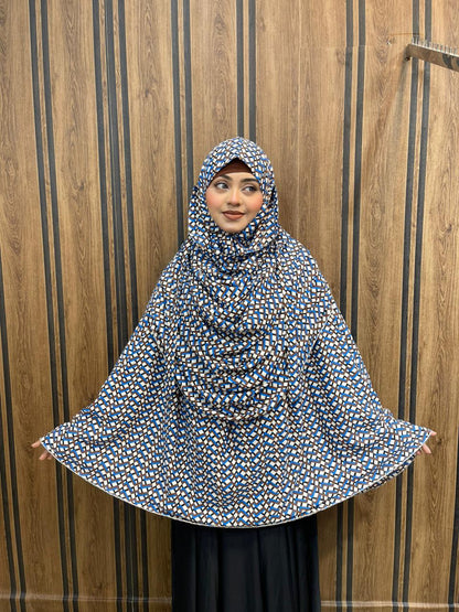 ফুল বডি কভারেজ জর্জেট হিজাব ( ফ্রি ইনার ক্যাপ)
