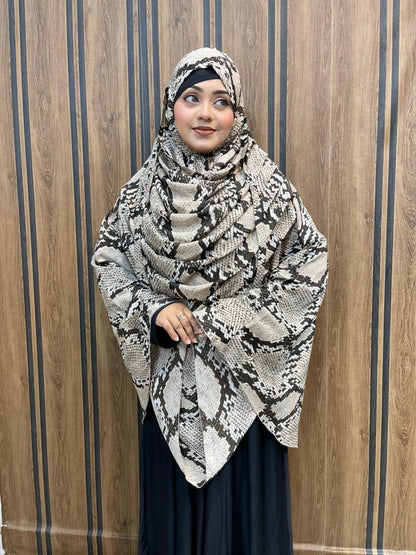 ফুল বডি কভারেজ জর্জেট হিজাব ( ফ্রি ইনার ক্যাপ)