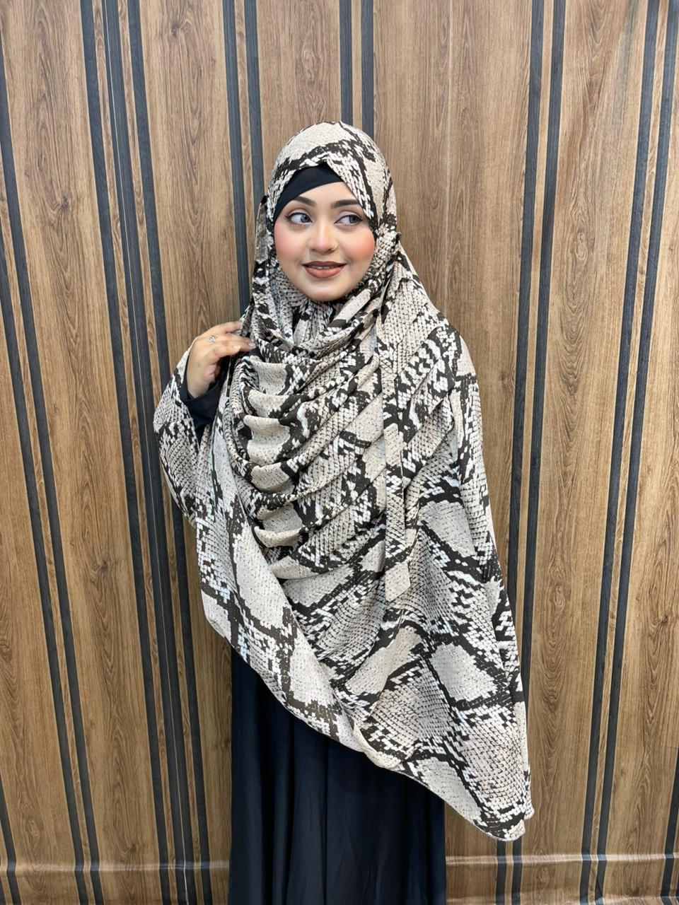 ফুল বডি কভারেজ জর্জেট হিজাব ( ফ্রি ইনার ক্যাপ)