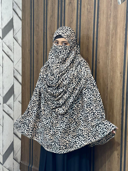 ফুল বডি কভারেজ জর্জেট হিজাব ( ফ্রি ইনার ক্যাপ)