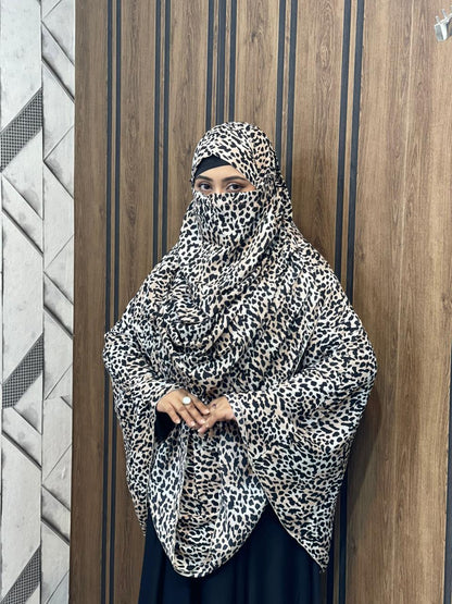 ফুল বডি কভারেজ জর্জেট হিজাব ( ফ্রি ইনার ক্যাপ)