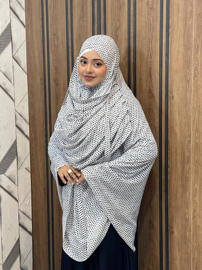 ফুল বডি কভারেজ জর্জেট হিজাব ( ফ্রি ইনার ক্যাপ)