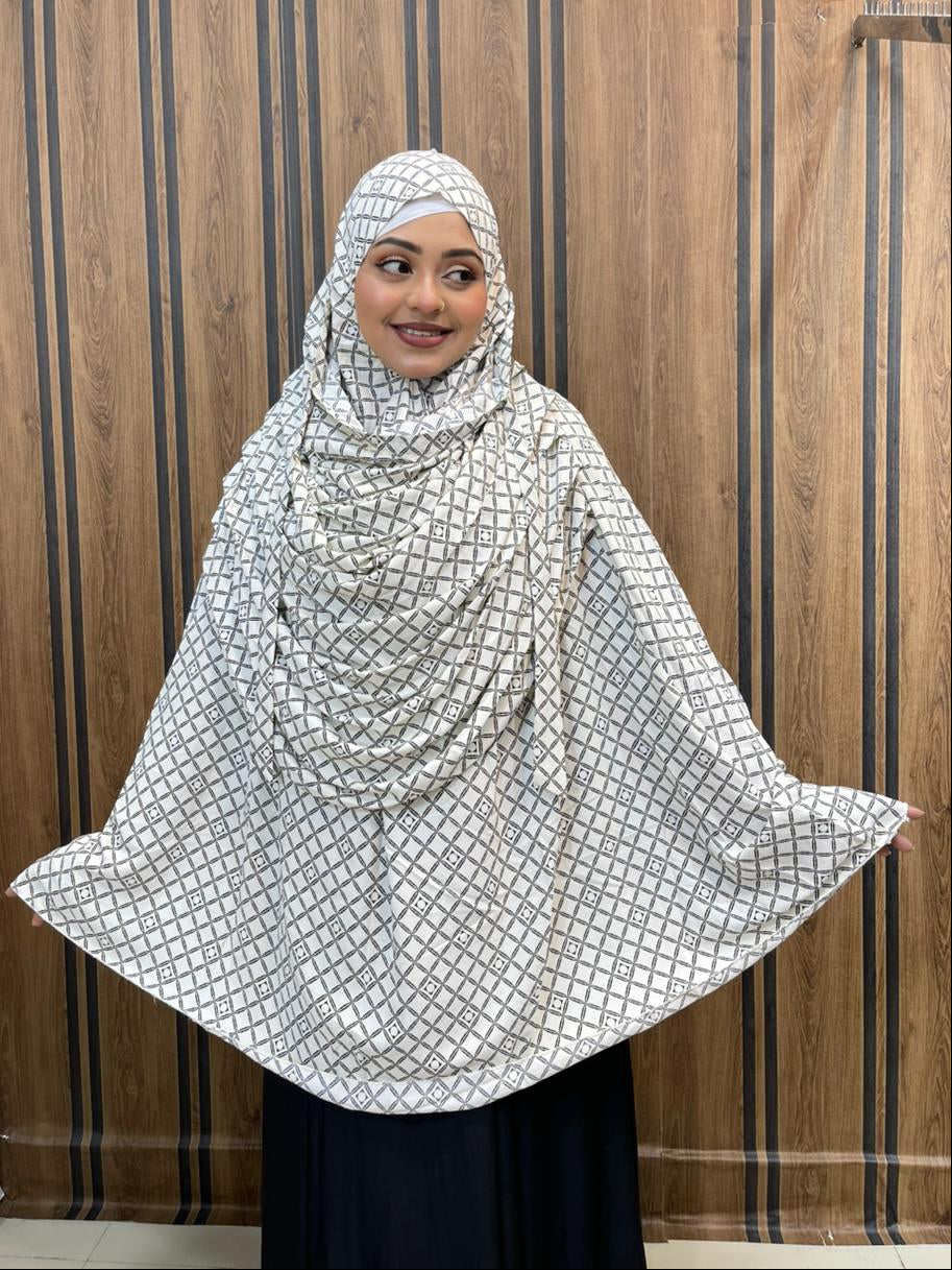 ফুল বডি কভারেজ জর্জেট হিজাব ( ফ্রি ইনার ক্যাপ)