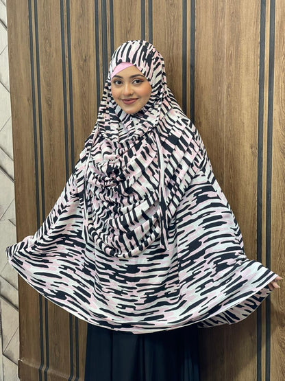 ফুল বডি কভারেজ জর্জেট হিজাব ( ফ্রি ইনার ক্যাপ)