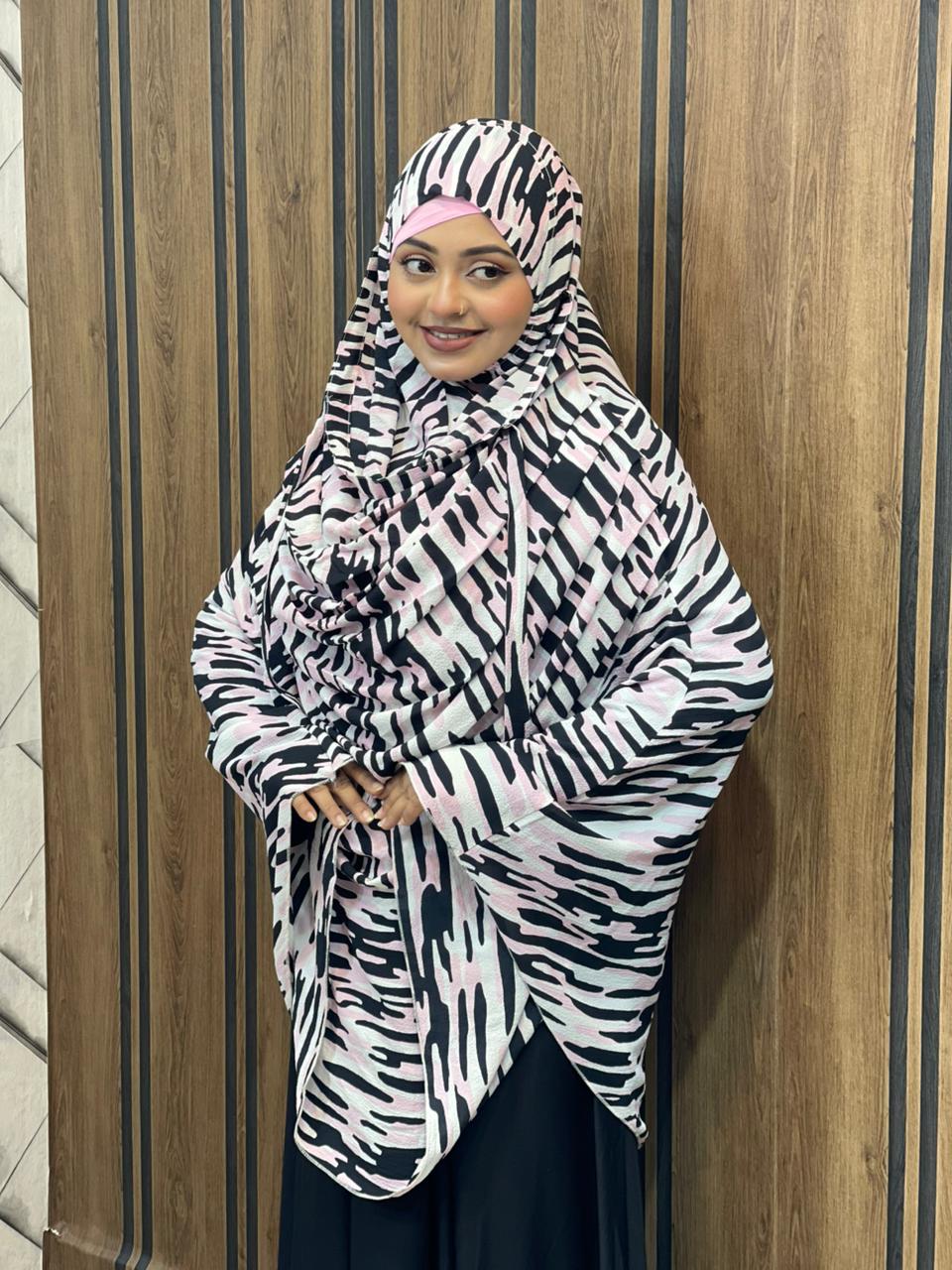 ফুল বডি কভারেজ জর্জেট হিজাব ( ফ্রি ইনার ক্যাপ)