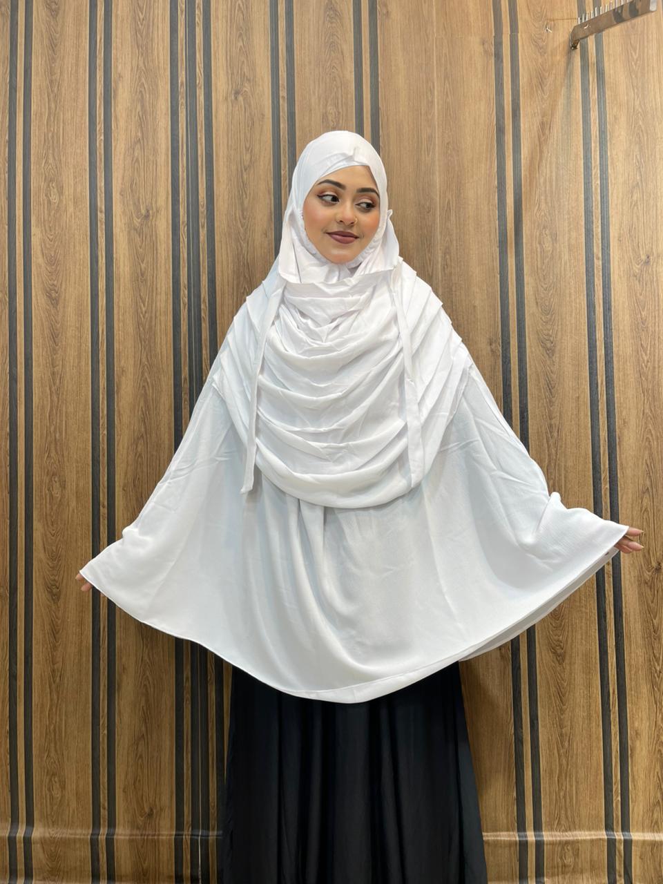 ফুল বডি কভারেজ জর্জেট হিজাব ( ফ্রি ইনার ক্যাপ)