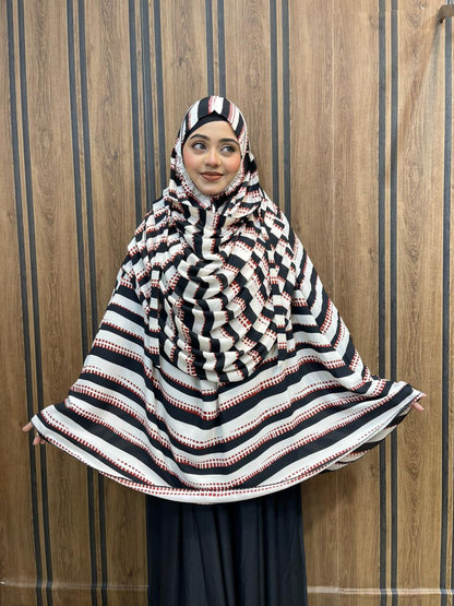 ফুল বডি কভারেজ জর্জেট হিজাব ( ফ্রি ইনার ক্যাপ)